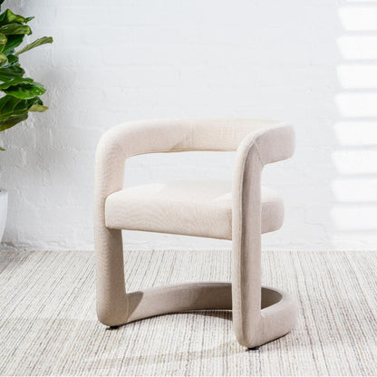 Toronto Fabric Dining Chair Set of 2