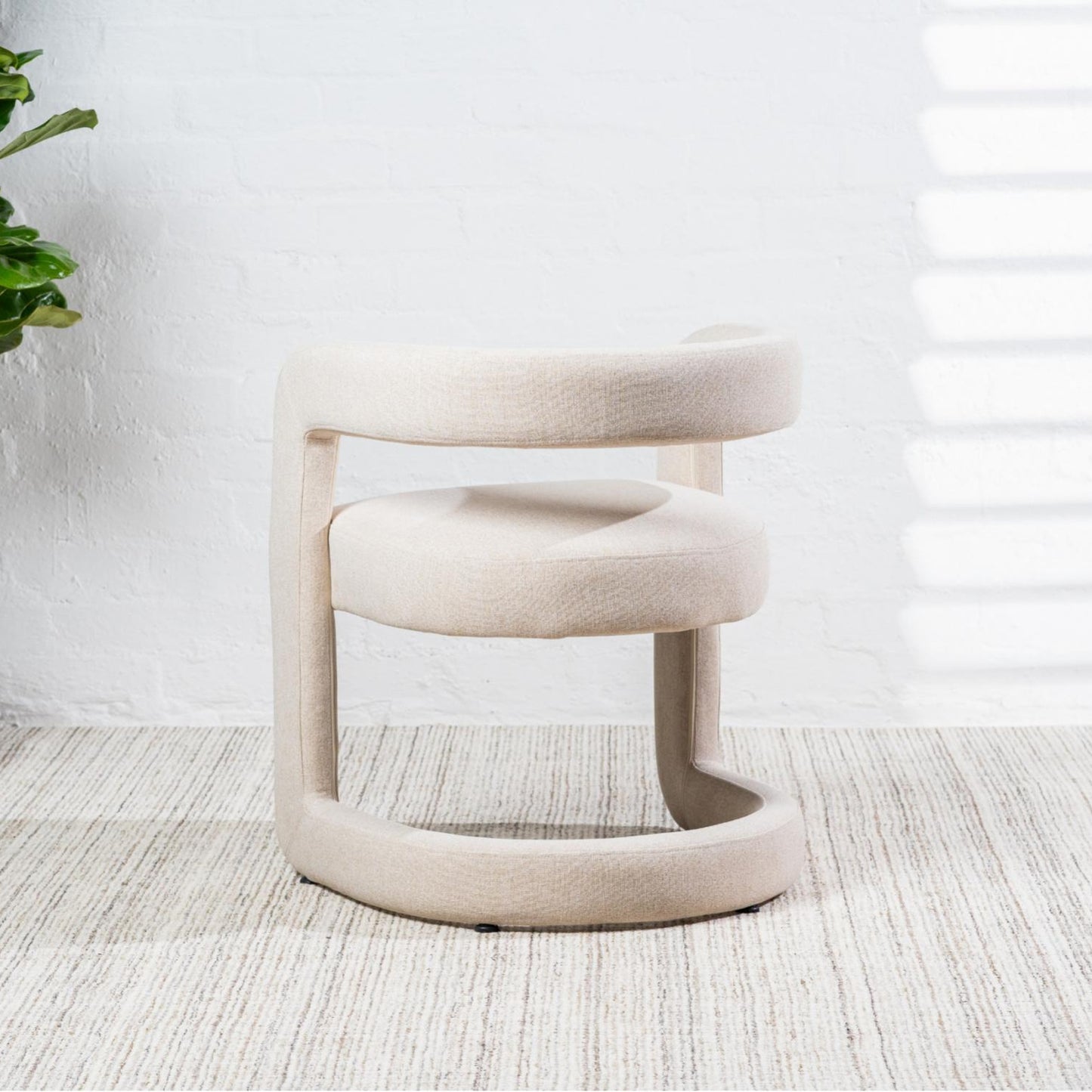 Toronto Fabric Dining Chair Set of 2
