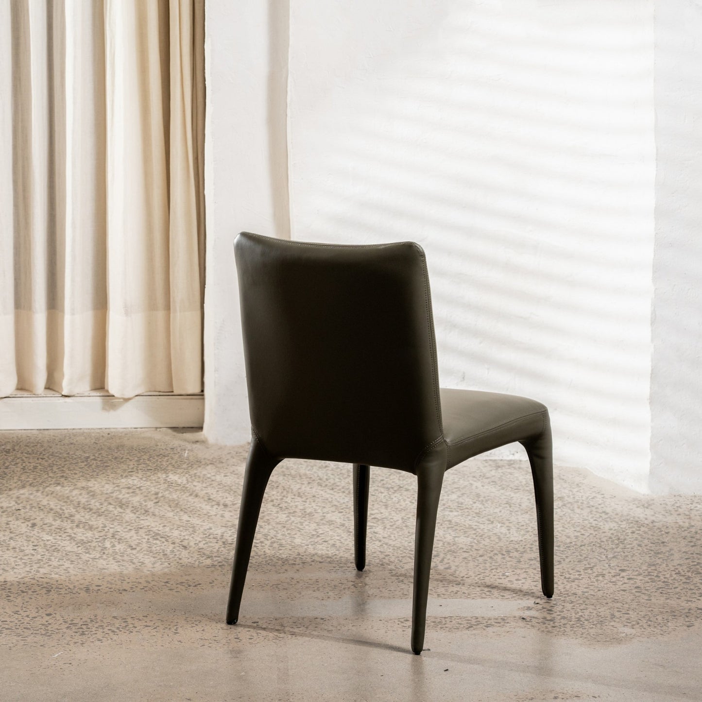 Toulon Leather Dining Chair Set of 2