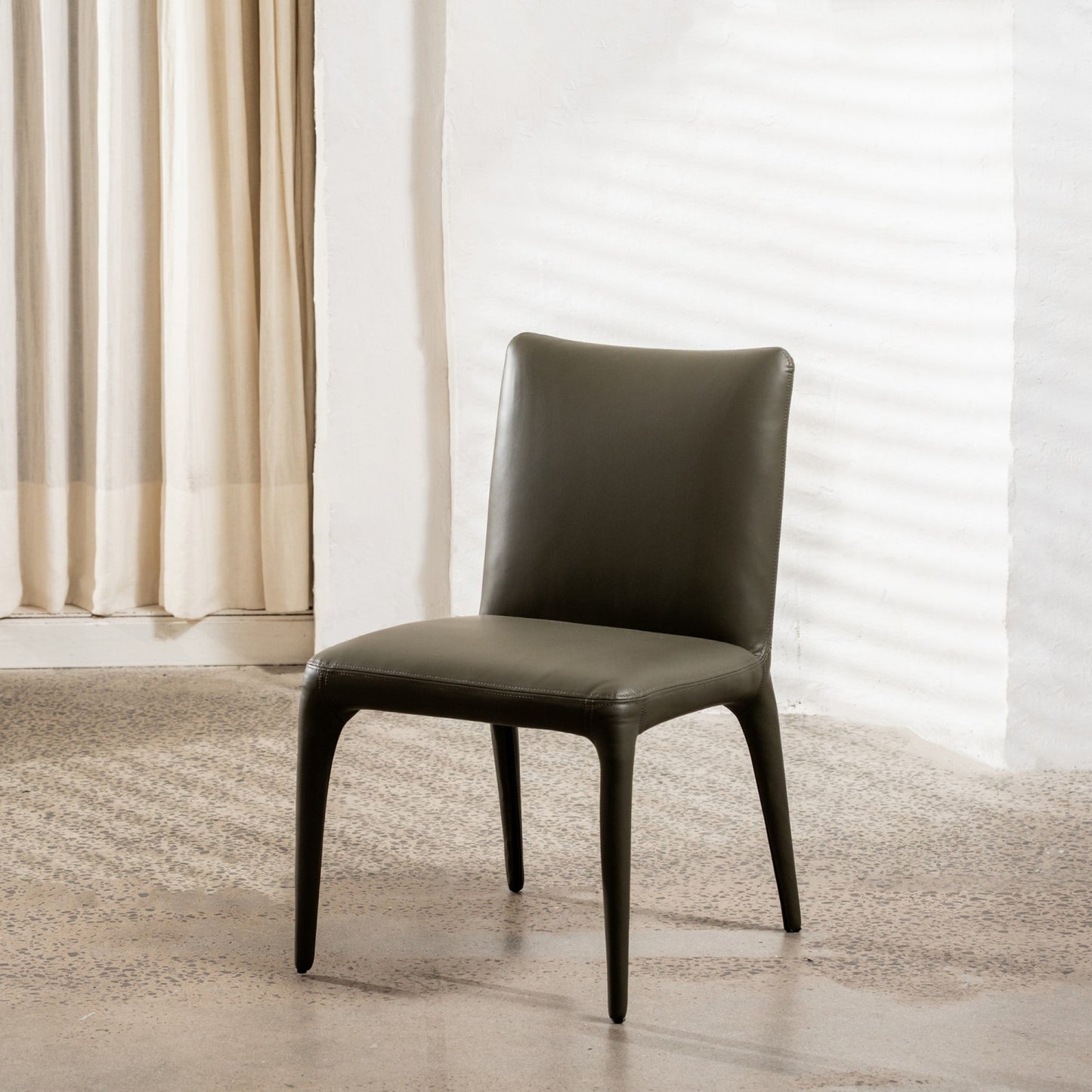 Toulon Leather Dining Chair Set of 2