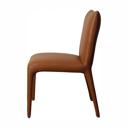 Toulon Pu Dining Chair Set of 2 - Tan