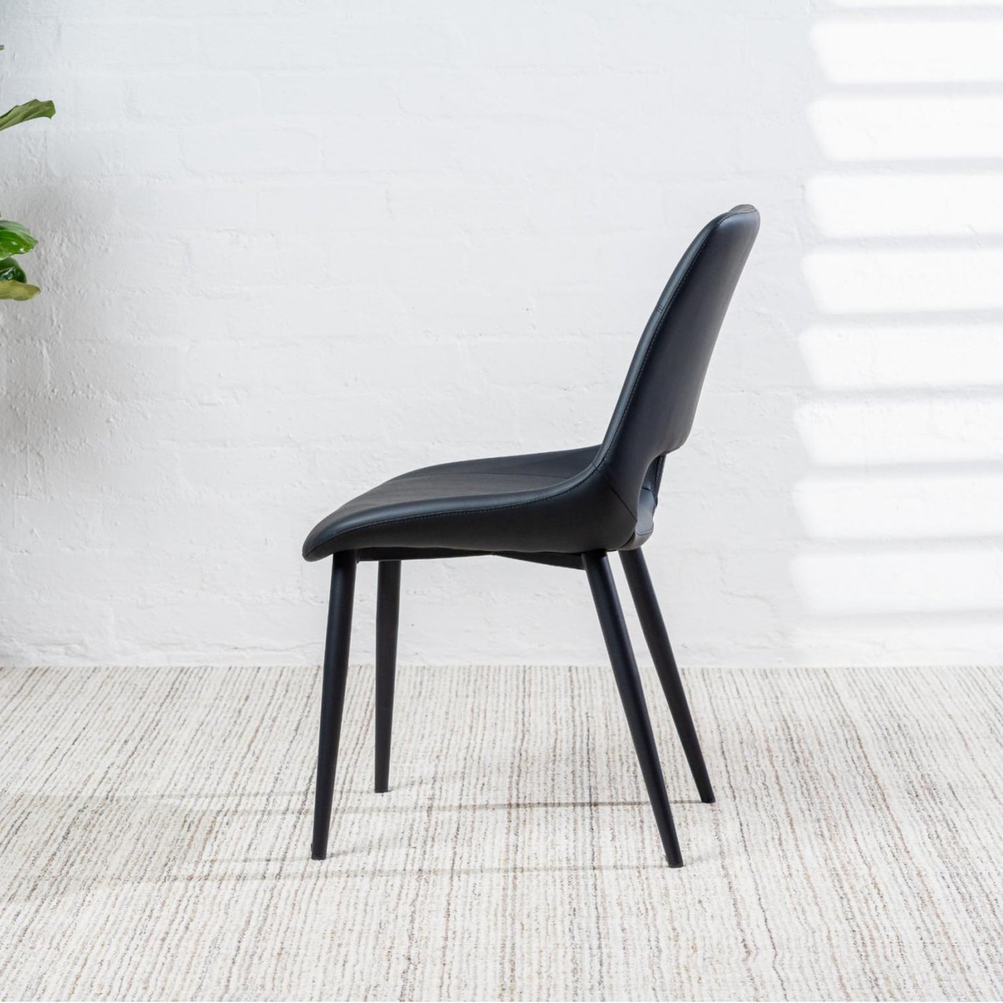 Vienna Leather Dining Chair Set of 2