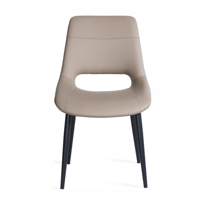 Vienna Leather Dining Chair Set of 2