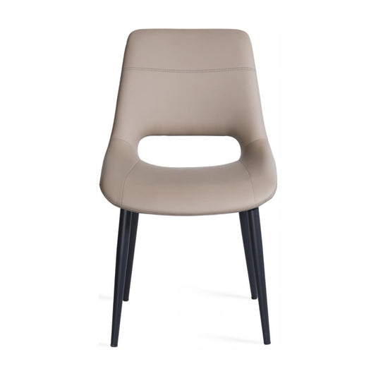 Vienna Leather Dining Chair Set of 2