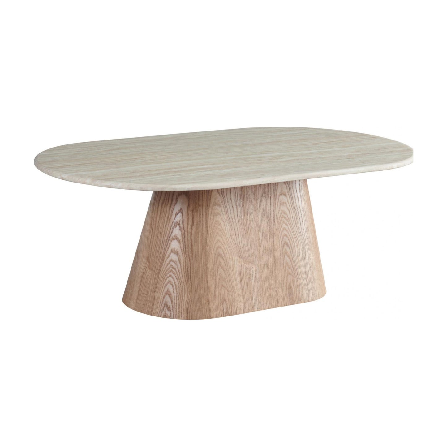 Waverley Coffee Table - White Travertine
