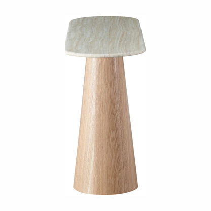 Waverley Console Table - White Travertine