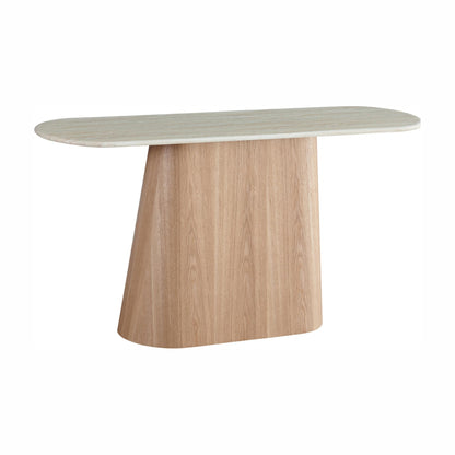 Waverley Console Table - White Travertine