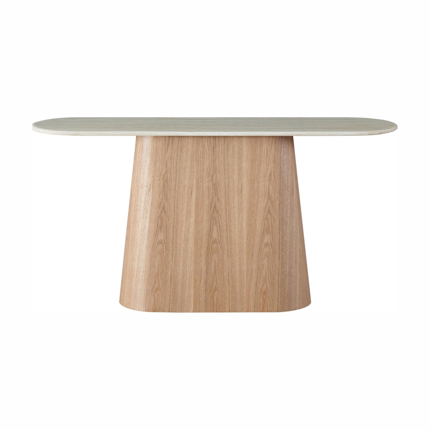 Waverley Console Table - White Travertine