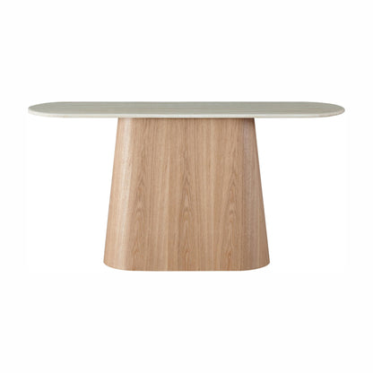 Waverley Console Table - White Travertine