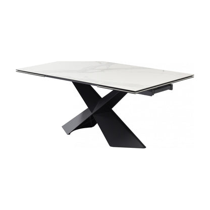 Zulu Ceramic Extension Dining Table - Vermont
