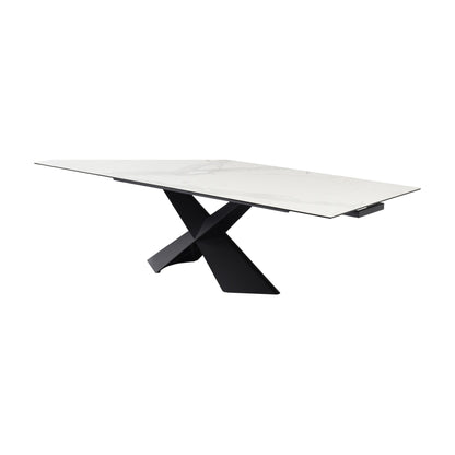 Zulu Ceramic Extension Dining Table - Vermont